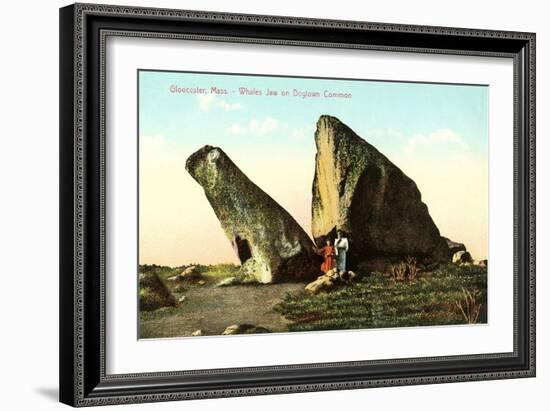 Whales Jaw, Dogtown Common, Gloucester-null-Framed Art Print