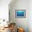 Whales Swimming in Sea-null-Framed Photographic Print displayed on a wall