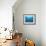 Whales Swimming in Sea-null-Framed Photographic Print displayed on a wall