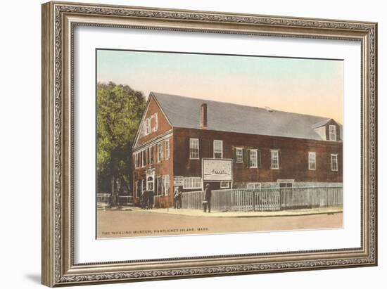 Whaling Museum, Nantucket, Massachusetts-null-Framed Art Print