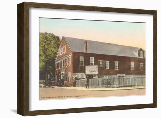 Whaling Museum, Nantucket, Massachusetts-null-Framed Art Print