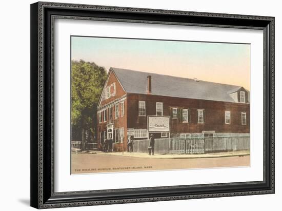 Whaling Museum, Nantucket, Massachusetts-null-Framed Art Print