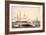 Whaling Off the Cape of Good Hope-Louis Lebreton-Framed Premium Giclee Print
