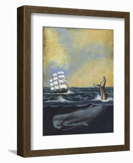 Whaling Stories I-Naomi McCavitt-Framed Premium Giclee Print