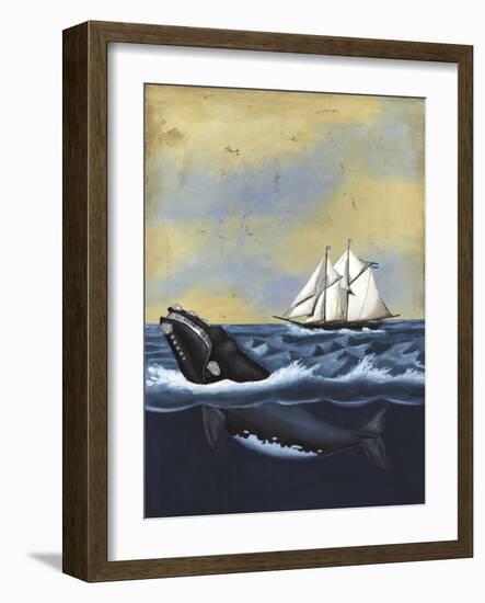 Whaling Stories II-Naomi McCavitt-Framed Art Print