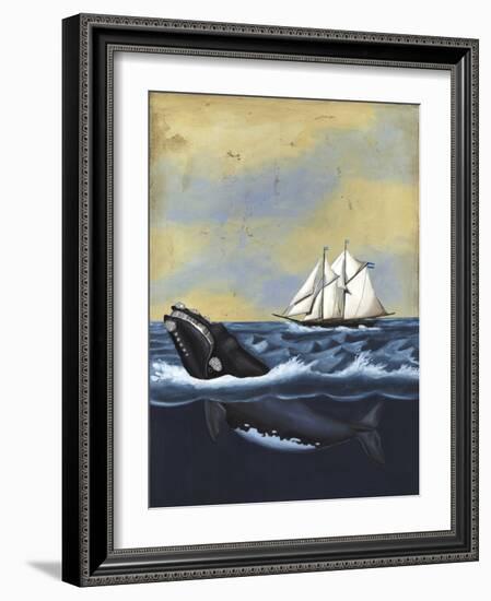 Whaling Stories II-Naomi McCavitt-Framed Art Print