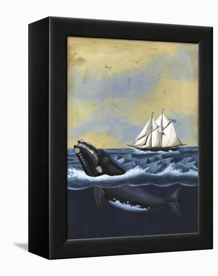 Whaling Stories II-Naomi McCavitt-Framed Stretched Canvas