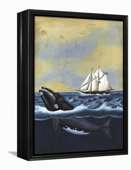 Whaling Stories II-Naomi McCavitt-Framed Stretched Canvas