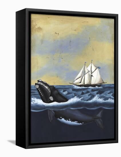 Whaling Stories II-Naomi McCavitt-Framed Stretched Canvas
