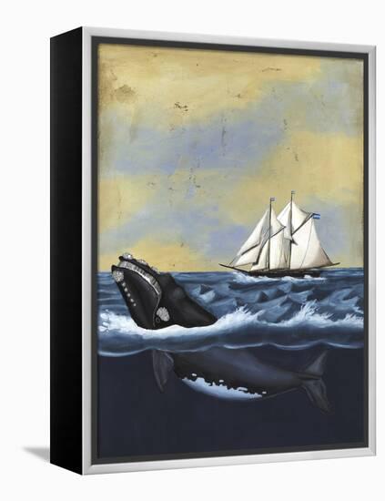 Whaling Stories II-Naomi McCavitt-Framed Stretched Canvas