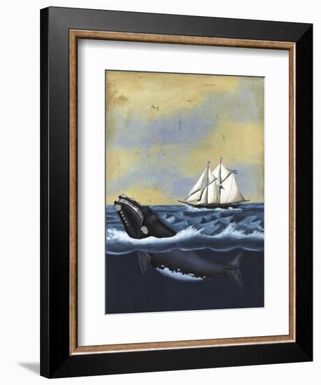 Whaling Stories II-Naomi McCavitt-Framed Premium Giclee Print