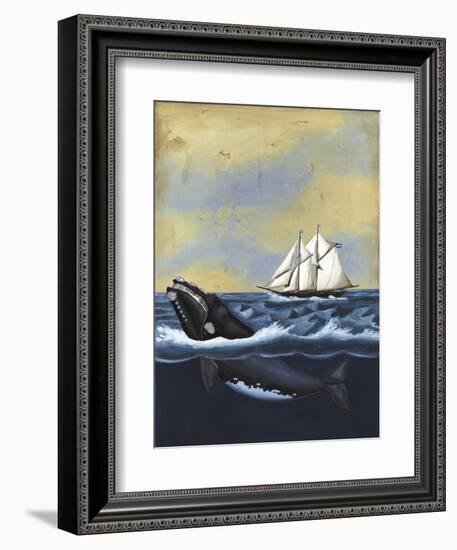 Whaling Stories II-Naomi McCavitt-Framed Premium Giclee Print