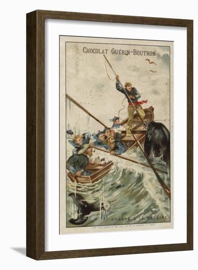 Whaling--Framed Giclee Print