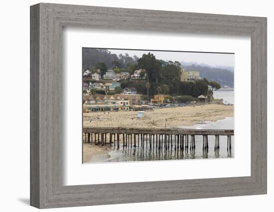 Wharf, Capitola, Santa Cruz County, California, United States of America, North America-Richard Cummins-Framed Photographic Print