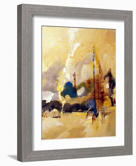 Wharf-Ruth Palmer-Framed Art Print