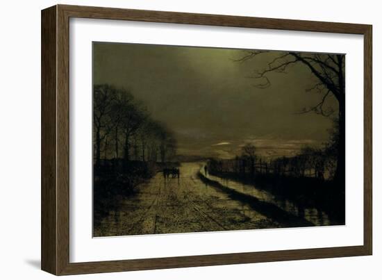 Wharfedale, 1872-John Atkinson Grimshaw-Framed Giclee Print