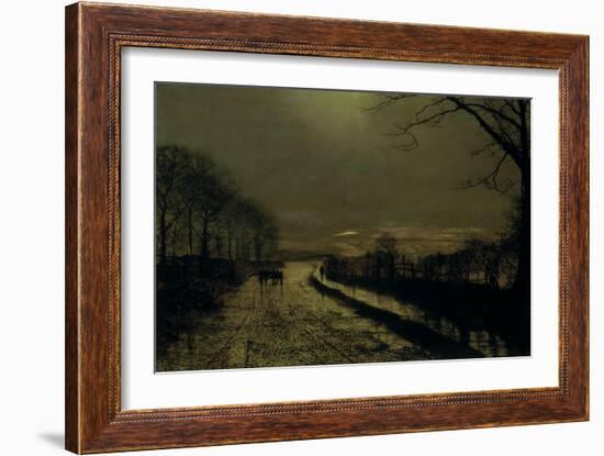 Wharfedale, 1872-John Atkinson Grimshaw-Framed Giclee Print