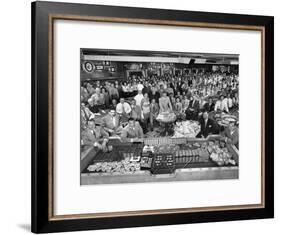 What a Big Casino Needs to Run for a Single Night is Shown by Desert Inn Employees-J. R. Eyerman-Framed Photographic Print
