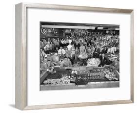 What a Big Casino Needs to Run for a Single Night is Shown by Desert Inn Employees-J. R. Eyerman-Framed Photographic Print