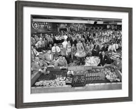 What a Big Casino Needs to Run for a Single Night is Shown by Desert Inn Employees-J. R. Eyerman-Framed Photographic Print