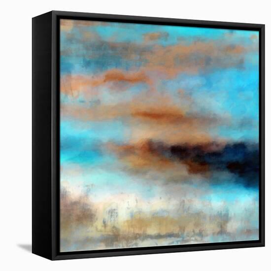 What a Color Art Series Abstract 12-Ricki Mountain-Framed Stretched Canvas