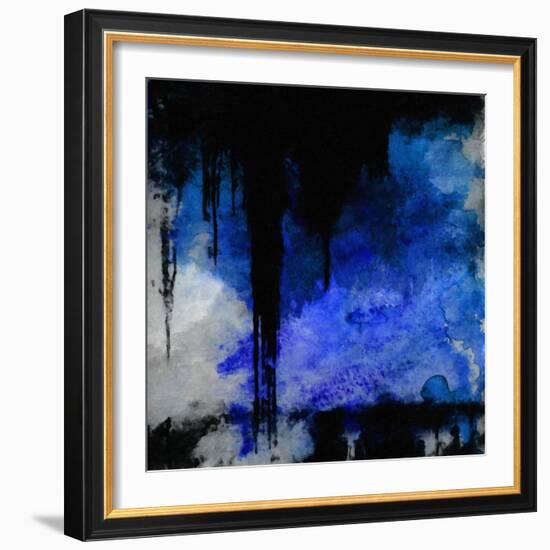 What a Color Art Series Abstract 2-Ricki Mountain-Framed Art Print