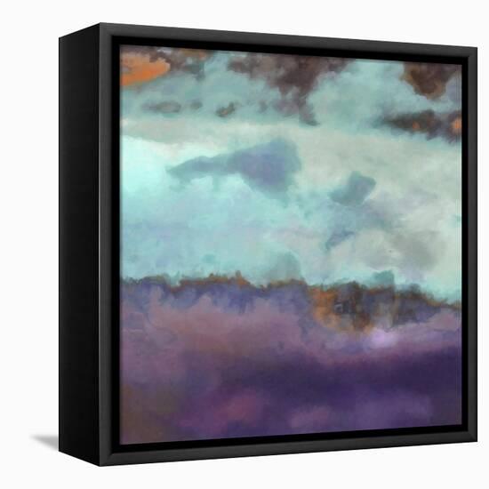 What a Color Art Series Abstract 7-Ricki Mountain-Framed Stretched Canvas