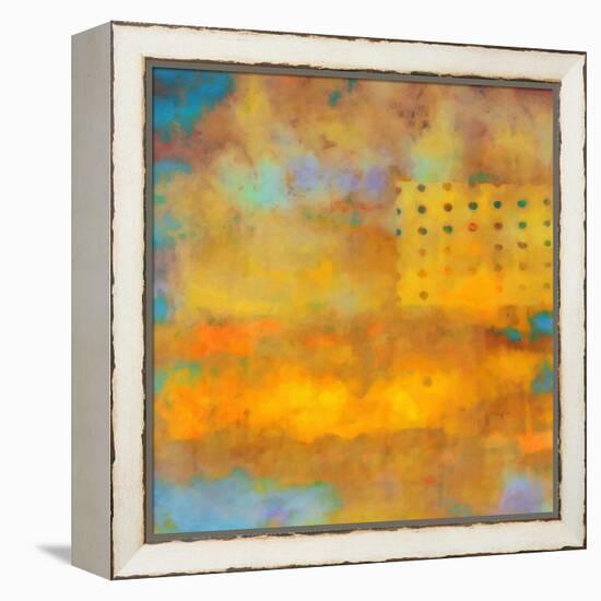 What a Color Art Series Abstract VI-Ricki Mountain-Framed Stretched Canvas