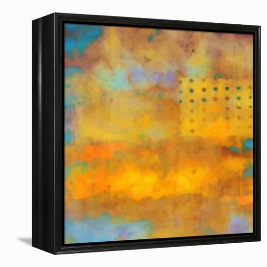 What a Color Art Series Abstract VI-Ricki Mountain-Framed Stretched Canvas