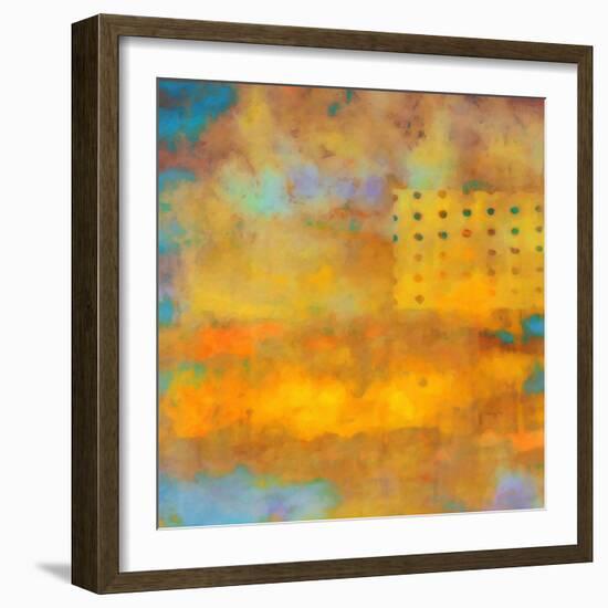 What a Color Art Series Abstract VI-Ricki Mountain-Framed Art Print