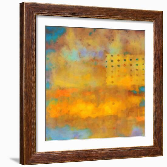 What a Color Art Series Abstract VI-Ricki Mountain-Framed Art Print