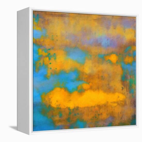 What a Color Art Series Abstract VII-Ricki Mountain-Framed Stretched Canvas