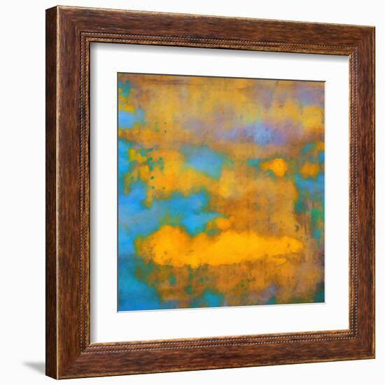 What a Color Art Series Abstract VII-Ricki Mountain-Framed Art Print