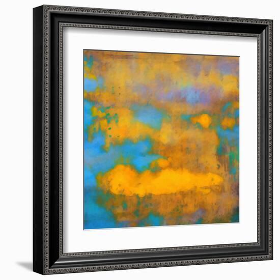 What a Color Art Series Abstract VII-Ricki Mountain-Framed Art Print