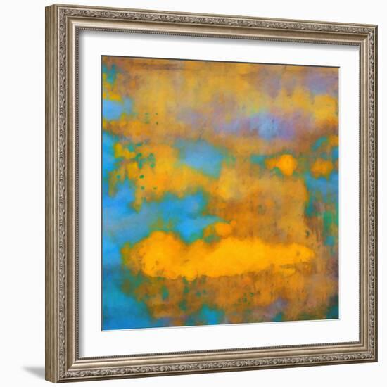 What a Color Art Series Abstract VII-Ricki Mountain-Framed Art Print