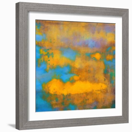 What a Color Art Series Abstract VII-Ricki Mountain-Framed Art Print