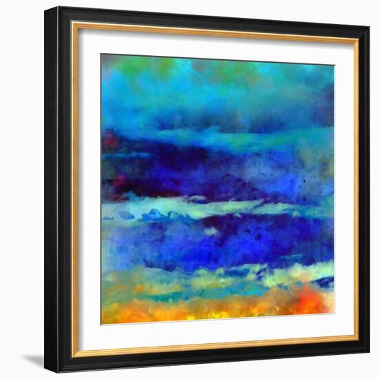 What a Color Art Series Abstract VIII-Ricki Mountain-Framed Art Print