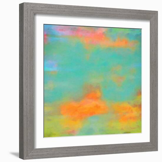 What a Color Art Series Abstract XII-Ricki Mountain-Framed Art Print