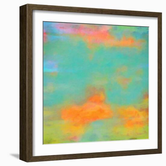 What a Color Art Series Abstract XII-Ricki Mountain-Framed Art Print