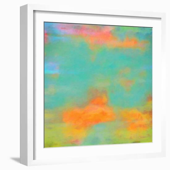 What a Color Art Series Abstract XII-Ricki Mountain-Framed Art Print