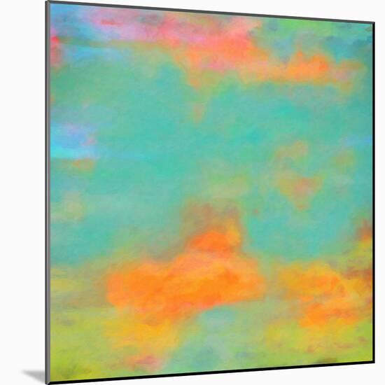 What a Color Art Series Abstract XII-Ricki Mountain-Mounted Art Print