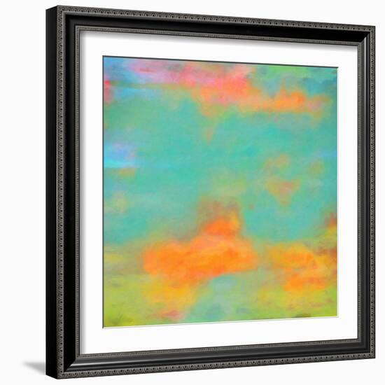 What a Color Art Series Abstract XII-Ricki Mountain-Framed Art Print