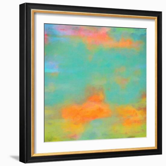 What a Color Art Series Abstract XII-Ricki Mountain-Framed Art Print