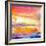 What a Color Art Series Abstract-Ricki Mountain-Framed Art Print