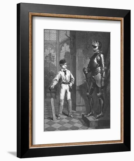 'What a jolly Wicket Keeper he would make', 1875-Unknown-Framed Giclee Print