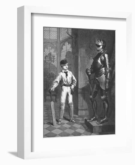 'What a jolly Wicket Keeper he would make', 1875-Unknown-Framed Giclee Print