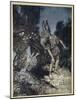 What Angel Wakes Me from My Flowery Bed?-Arthur Rackham-Mounted Giclee Print