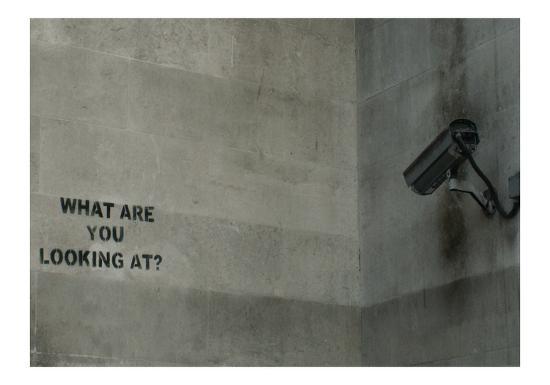 Banksy is an anonymous England-based graffiti artist,  Banksys works of political and social commentary 
