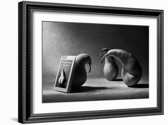 What are You Reading, Son?!-Victoria Ivanova-Framed Photographic Print