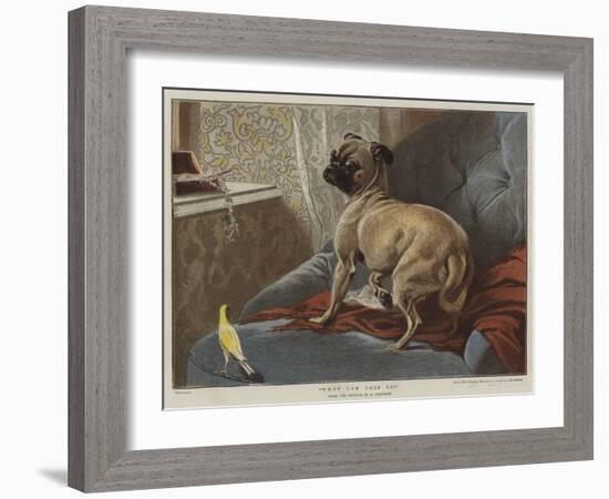 What Can This Be?-Carl Constantin Steffeck-Framed Giclee Print